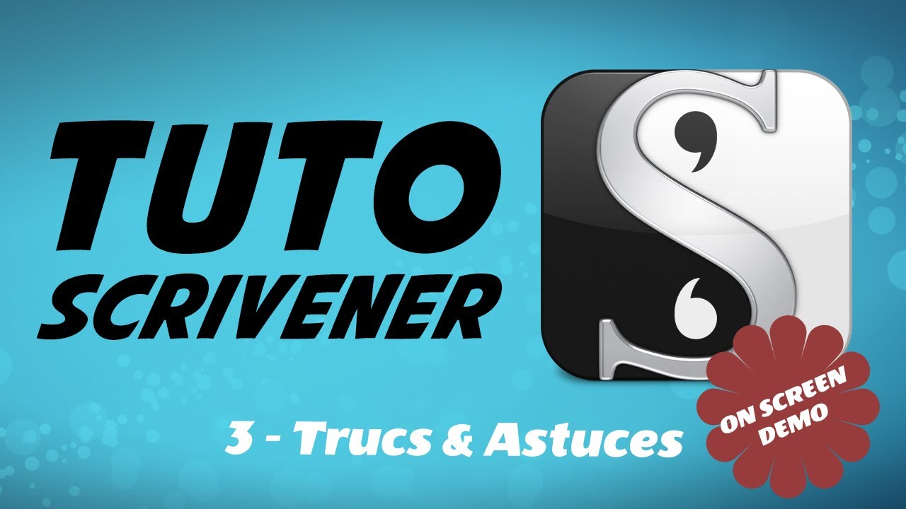Scrivener ⭐ Partie 3 ⭐Mes trucs et astuces | Écriture (+ template de roman GRATUIT)