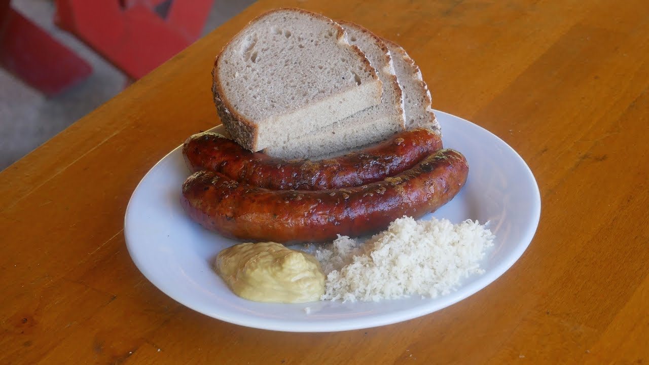 #86 jemná domácí grilovací klobása