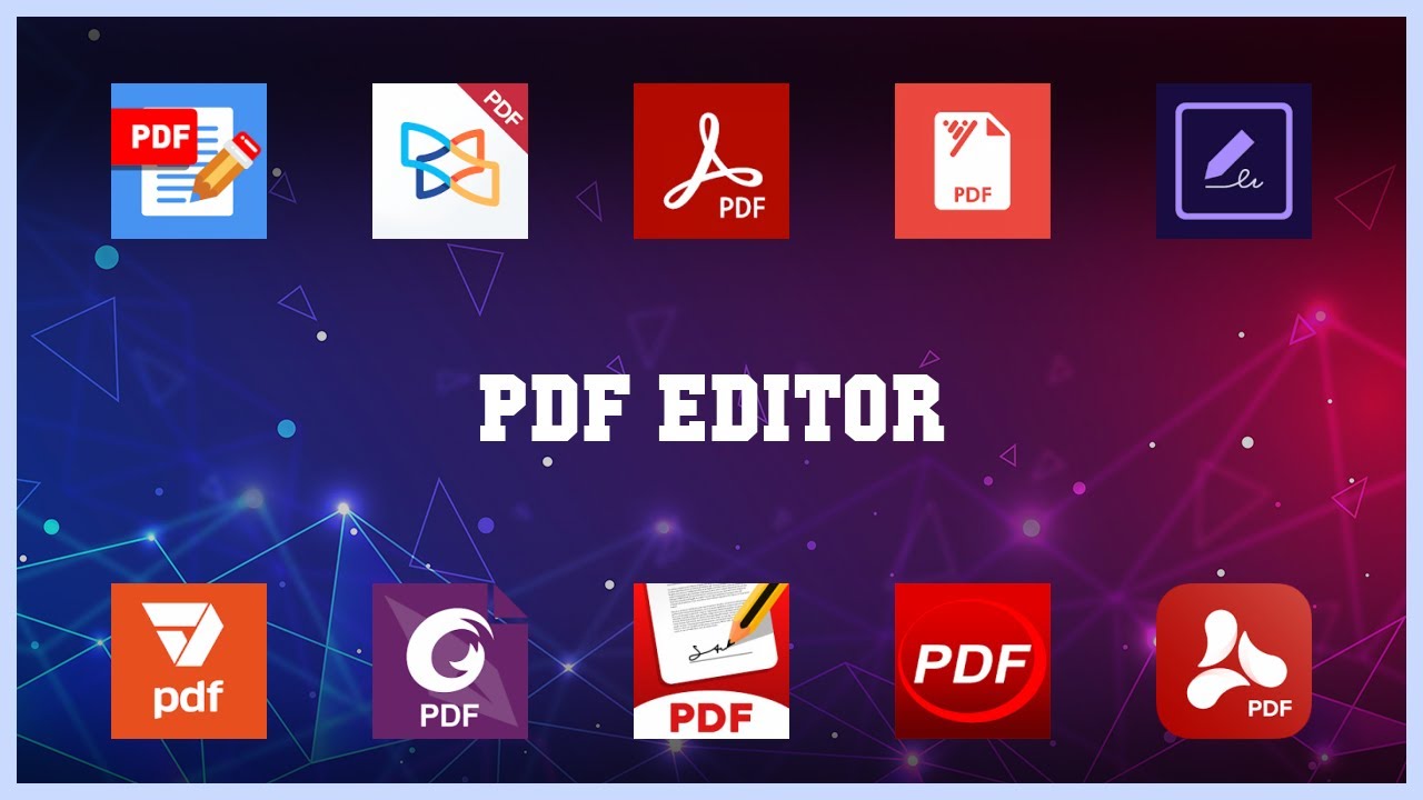 Top rated 10 Pdf Editor Android Apps