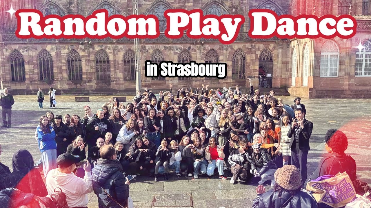 [KPOP IN PUBLIC] RANDOM PLAY DANCE IN FRANCE with Strasbourg's dance crew|by LaGang with Hallyuverse