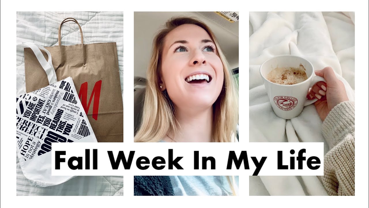 VLOG: my boyfriend visits, fall activities, and mini haul (lululemon + H&M)