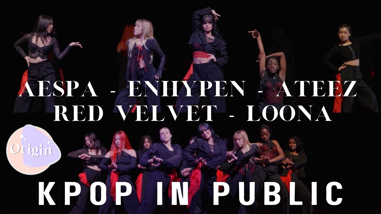 [KPOP IN SCHOOL PUBLIC] aespa + ENHYPEN + ATEEZ + MORE DANCE PERFORMANCE COVER 커버댄스 | ORIGIN