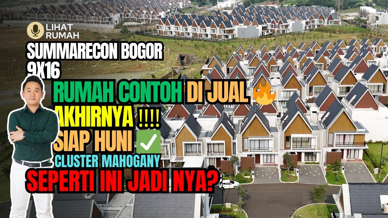 Rumah Contoh Full Interior ❤️ | Summarecon Bogor | Cluster Mahogany | Type G | Ukuran 9x16 | 2023