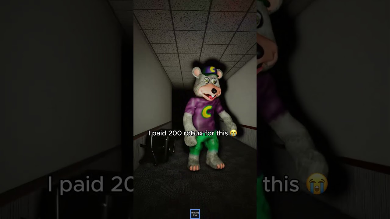 Roblox Chuck E Cheese 😭 | #shorts #funny #viral |