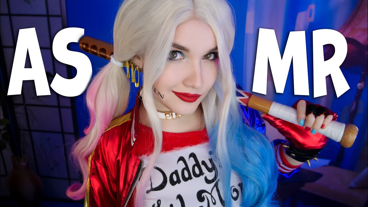 АСМР [RP] Харли Квинн в твоем доме 🤡 ASMR Harley Quinn in your house 🏡