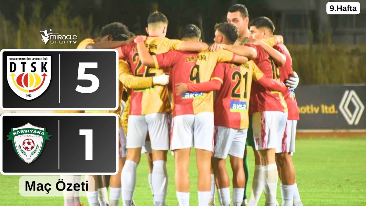 Tremeşeli H. Dumlupınar TSK 5-1 Karşıya SK (9. Hafta Maç Özeti)
