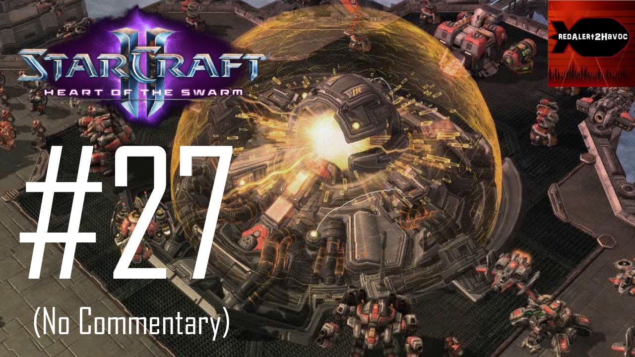 StarCraft 2: Heart of the Swarm - Campaign Playthrough Part 27 (Death From Above, No Commentary)