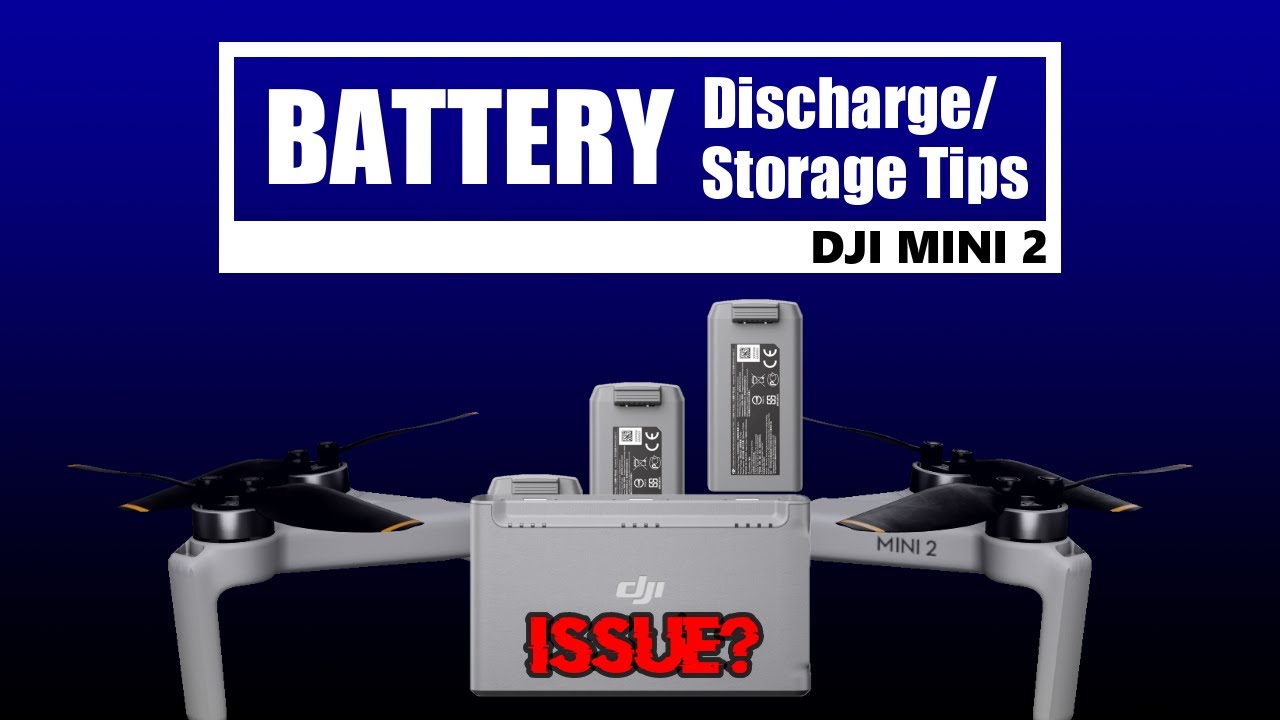 DJI Mini 2 Battery Discharge Issue | Storage Care | Maintenance Tips