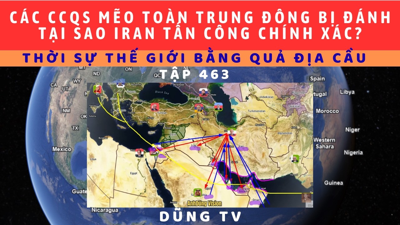 Tập 463. Mẽo hiểu rõ TQ giúp Iran tích cực như nào, mà không thể làm gì. Hiệp 2 trận thứ hai bắt đầu