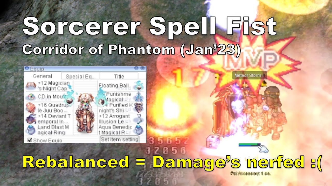 [BB iRO] Sorcerer Spell Fist - 