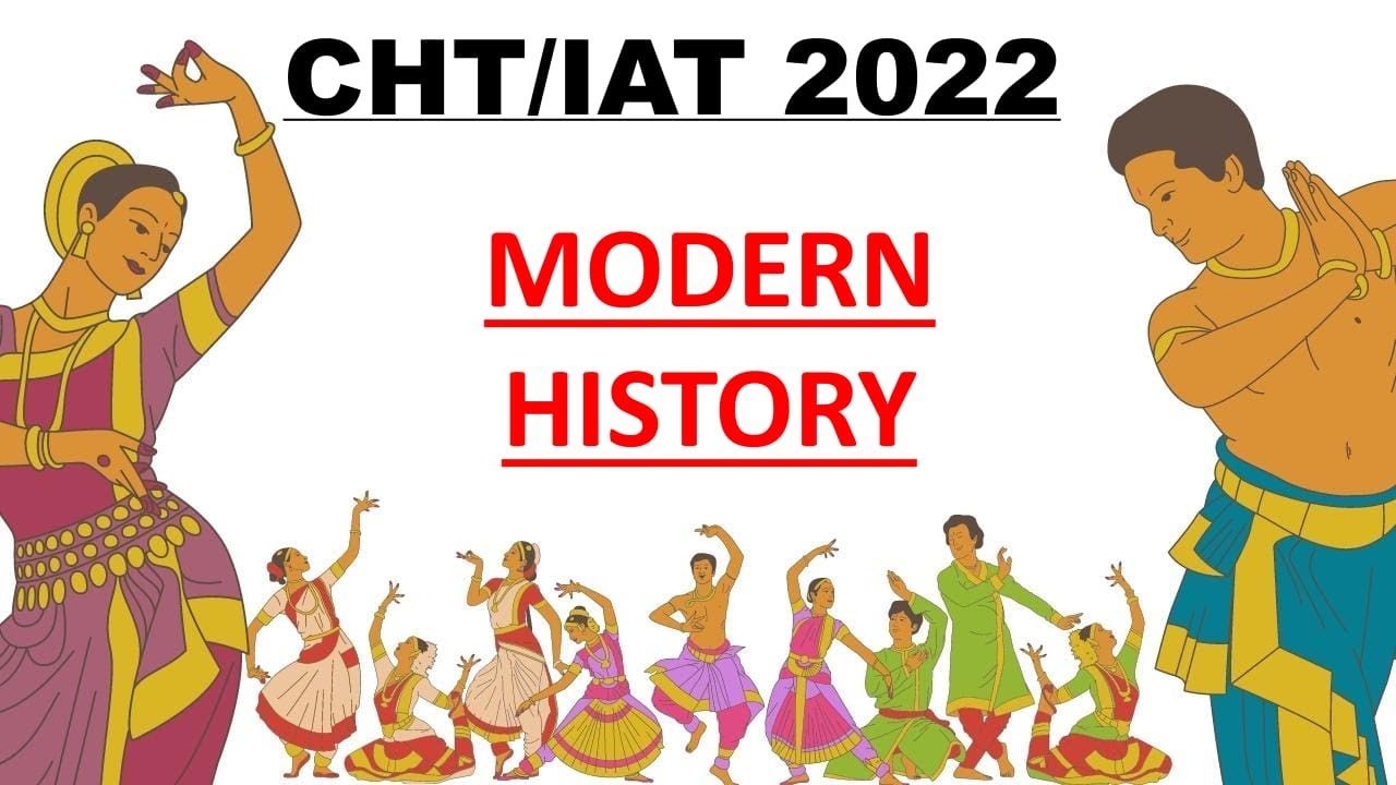 MODERN HISTORY 50+ MCQ FOR CHT-2022
