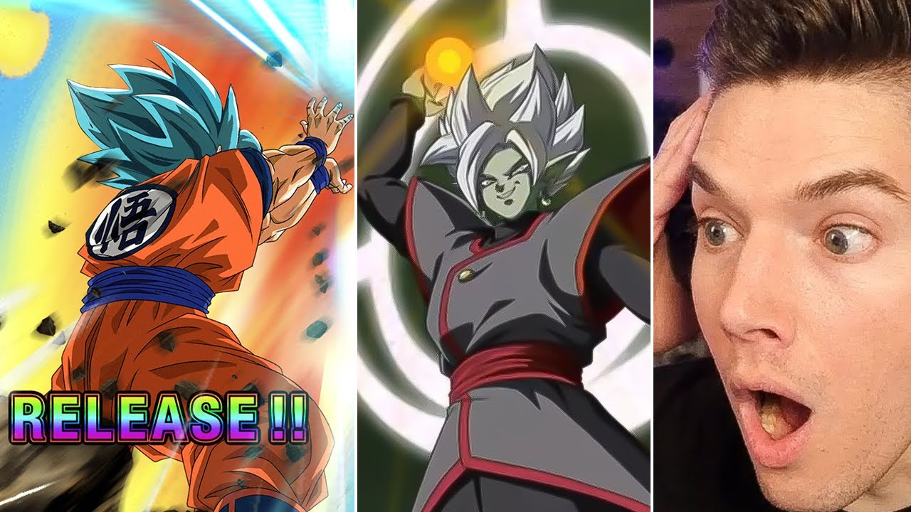 New Summon Animations on Dokkan: The Movie (Goku Black & Vegito Summons)
