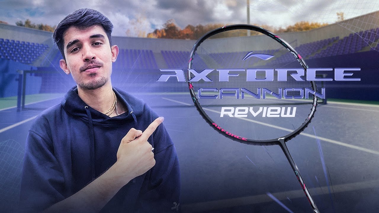 Lining Axforce cannon reveiw ! Best Racket under ₹5000 !
