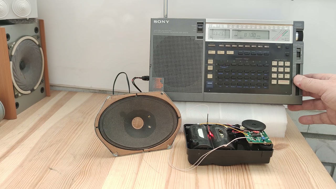 SONY ICF-2001D vs Эфир -15. Армия ФМ. Дневной прием. 10:30 UTC