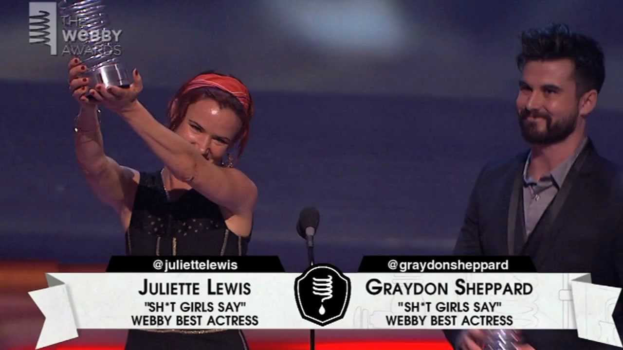 Sh*t Girls Say's 5-Word Speech at the 16th Annual Webby Awards