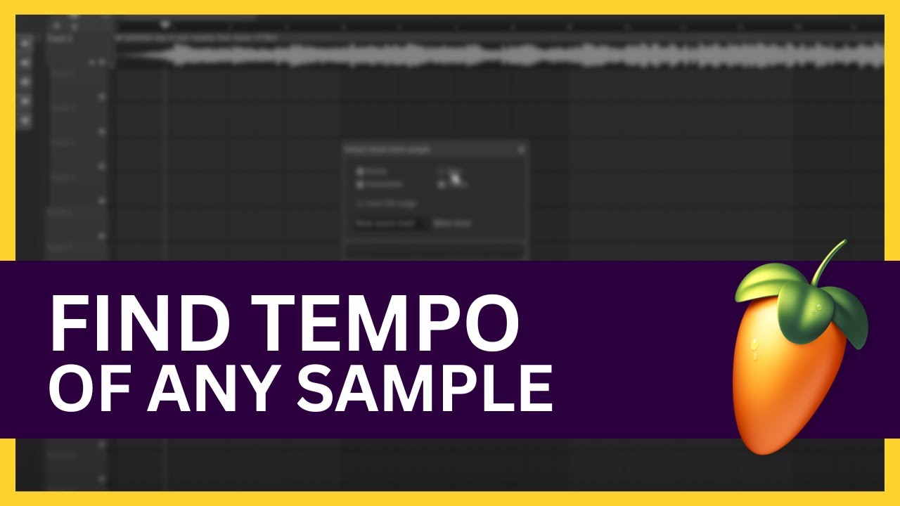 FL Studio: How to Find Tempo of Sample (Tutorial)