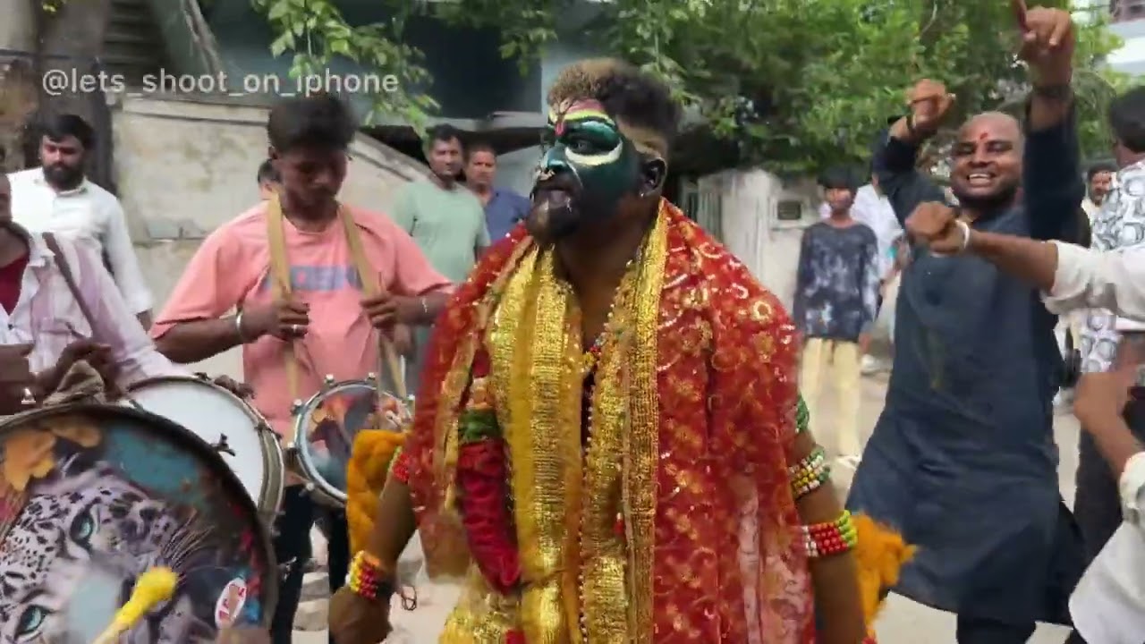 Ramnagar thotela process #bonalu #ramnagar #thotela #festival #vibe #video #videos