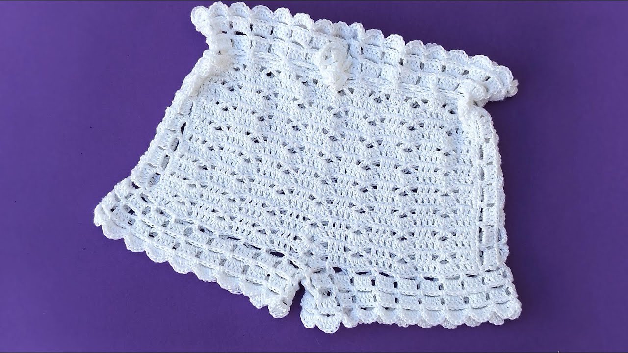 💥 ¡Este Pantalon a Crochet te Va a Encantar! Súper Fácil y Perfecto para el Verano