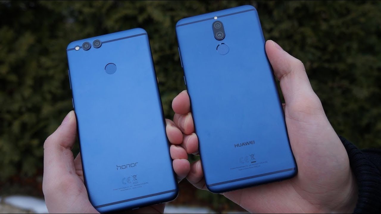 Por&oacute;wnanie: Honor 7X vs Huawei Mate 10 Lite / comparison