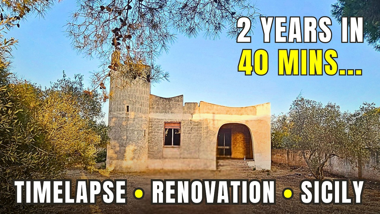 Worth the Risk? 2-Year Villa Renovation Timelapse