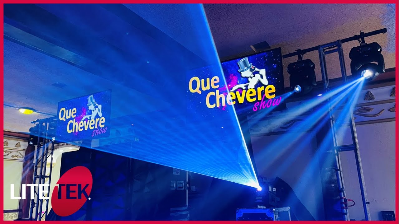 NUEVO LASER L2KRGB | LITE TEK | RC1500 FOG | ESTRENANDO MAQUINA DE HUMO | QUE CHEVERE |JOSE CHANIMIX