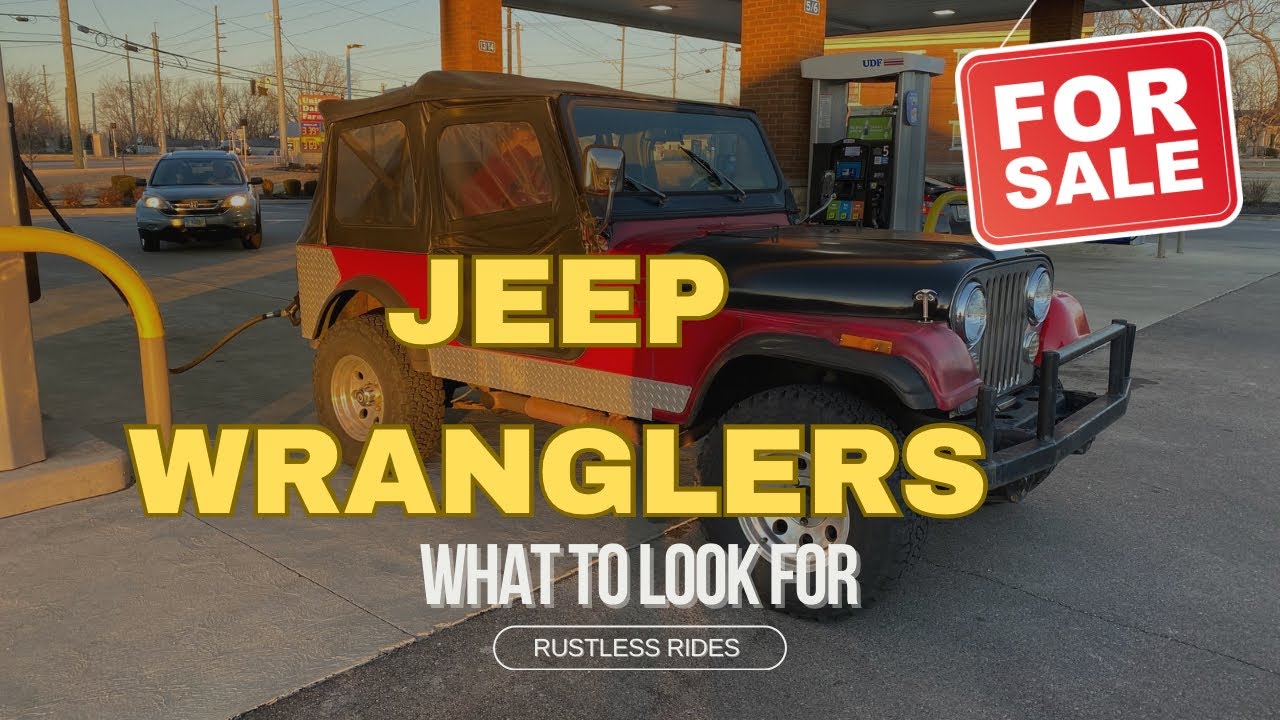 How to Spot Rust on Jeep CJ & Wrangler (and avoid the $5000 mistake)