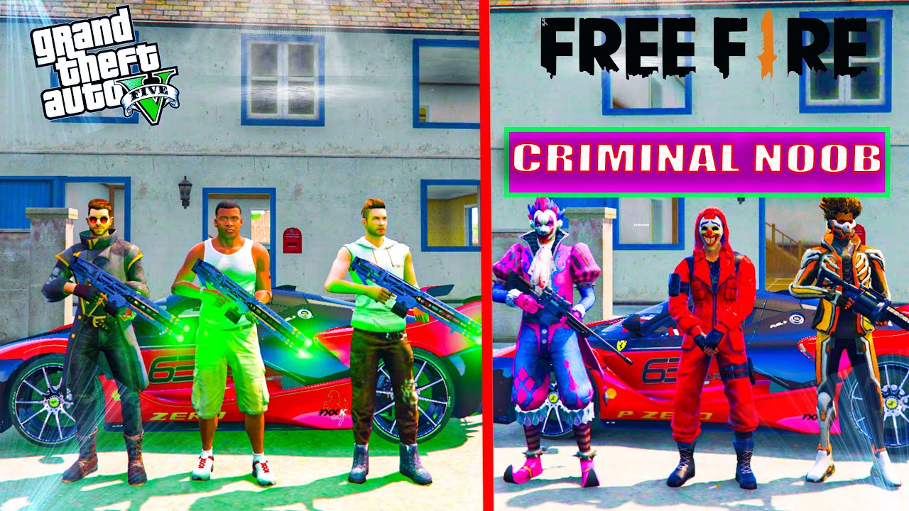 FRANKLIN ALOK AND ADAM SQUAD VS SKYLER SQUAD BEST FUNNY GAMEPLAY PART 2 IN GTA 5