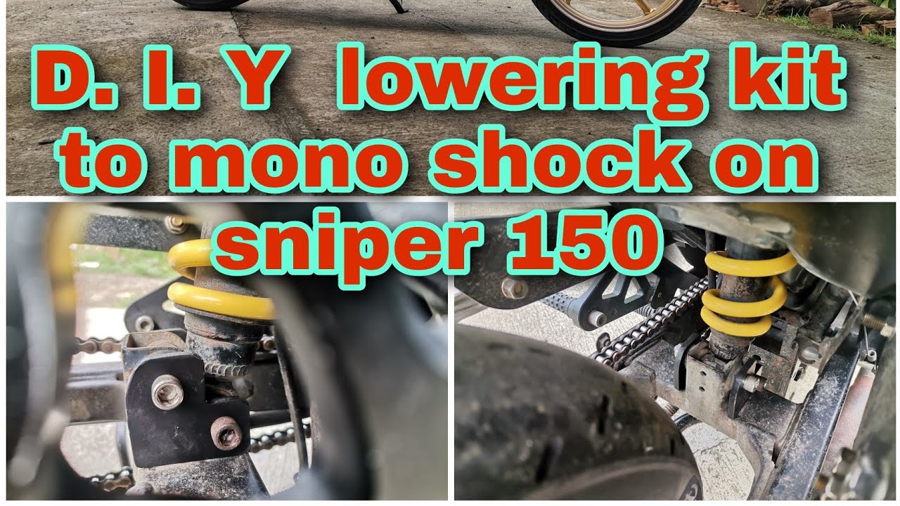 D.I.Y Lowering kit to Sniper 150