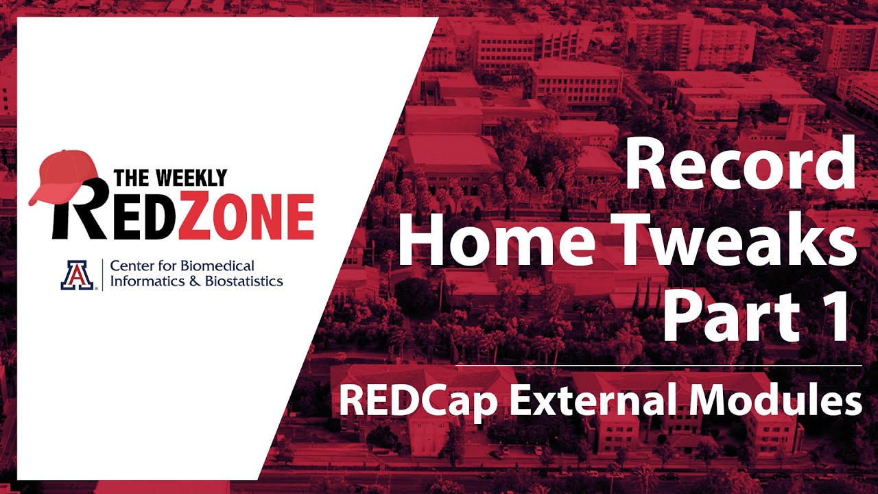 REDZone - Record Home Tweaks (Part 1)