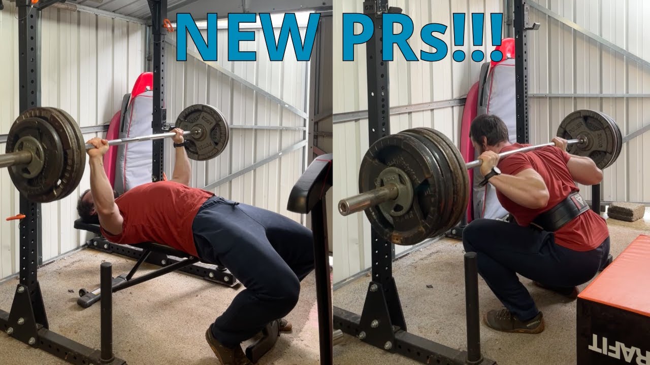 Block 2 Maxes Pt1: Bench and Squat
