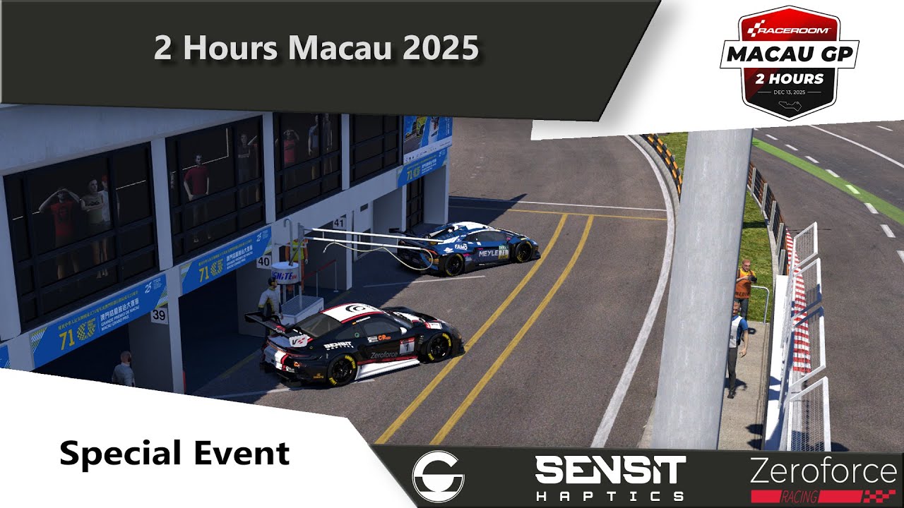 Raceroom 2h Macau Special Event 2025