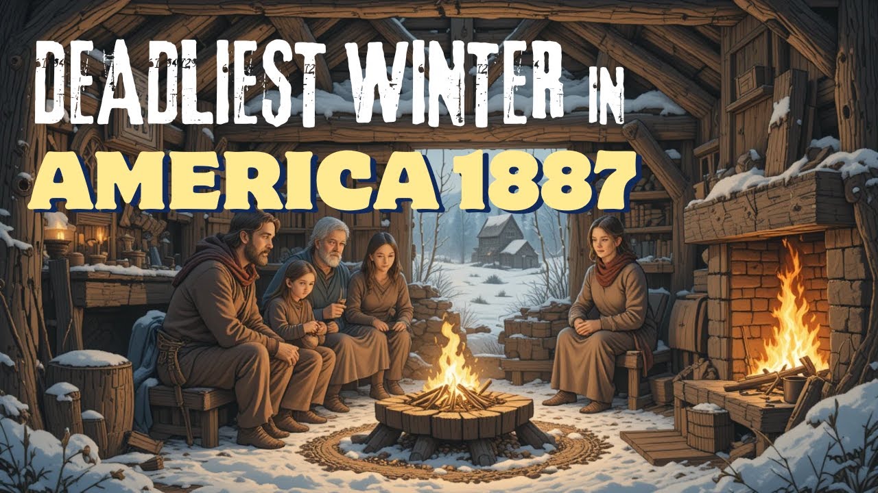 Surviving America's Deadliest Winter in 1887 | Boring Sleepy History Stories
