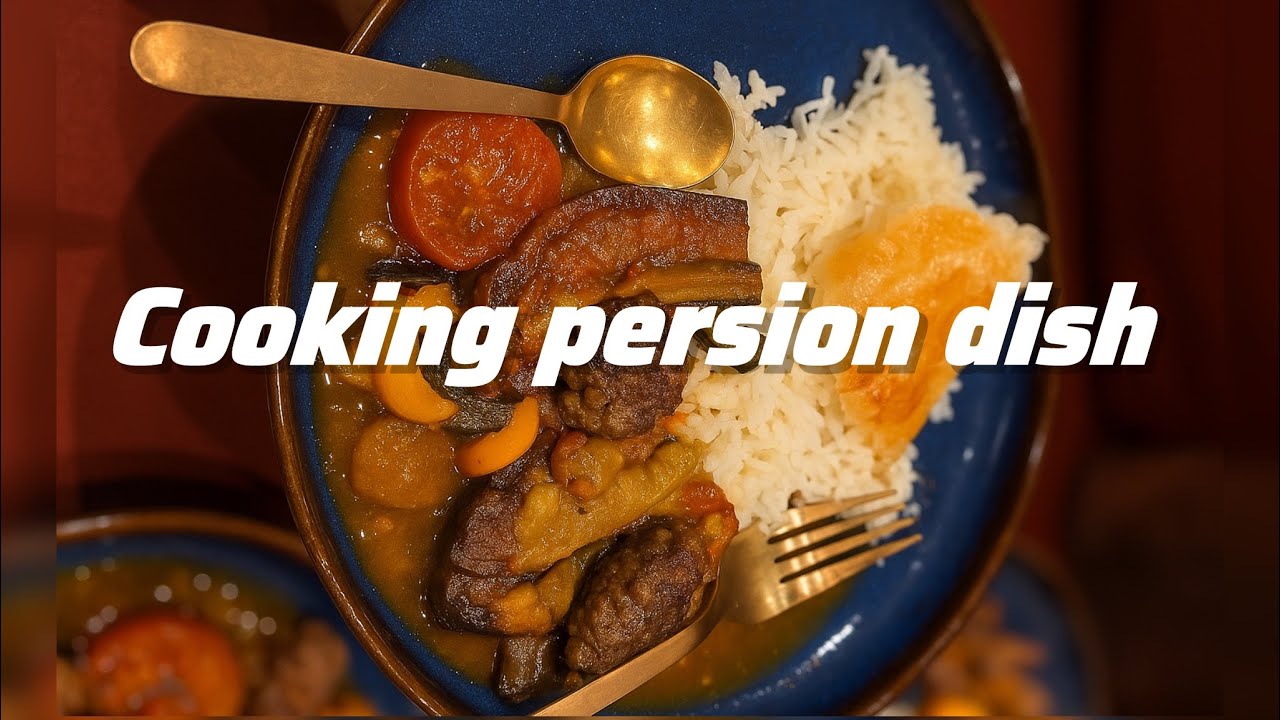 ✨ Slow Living in London | Iranian Cooking: Khoresh Kadoo Bademjoon, Grocery Shopping & Cozy Dinner