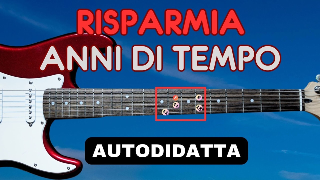 Imparare a suonare la CHITARRA da AUTODIDATTI nel 2026 (RISPARMIANDO ANNI di TEMPO PERSO)