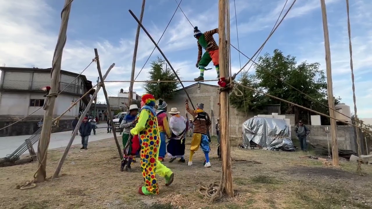Los Maromeros De San Miguel Cuevas En Medio Año 2024 Pt1