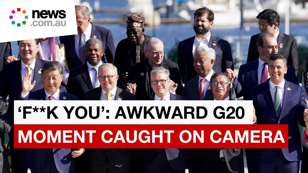G20 Brazil summit&rsquo;s most awkward moments captured on film