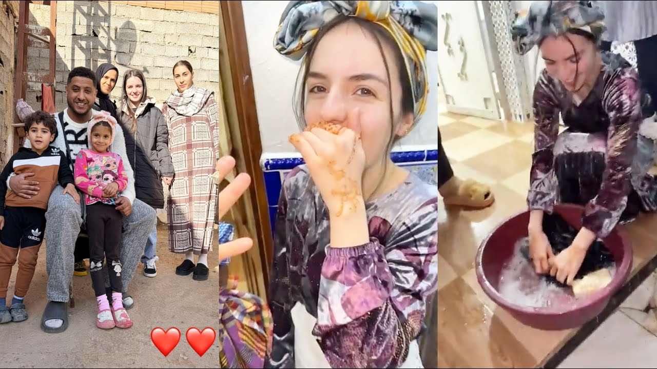 Nasdas: Morgane apprends à laver les habits en algérien 🇩🇿😂🥰- nasser fait un geste incroyable à une