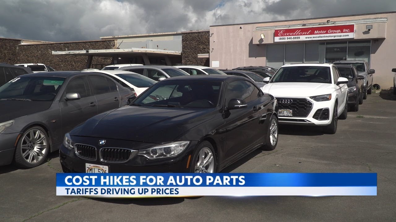 Car parts and repairs are expected to rise with tariffs starting in May