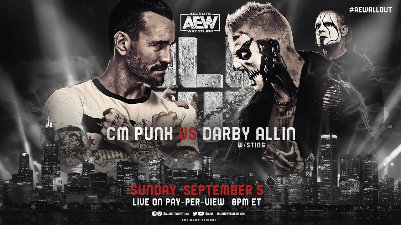 CM Punk vs Darby Allin |  AEW All Out 2021 FULL MATCH