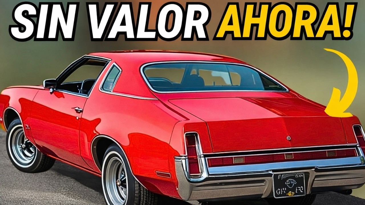 15 Muscle Cars que ARRUINAN a sus Dueños | Errores Carísimos del Clásico Americano