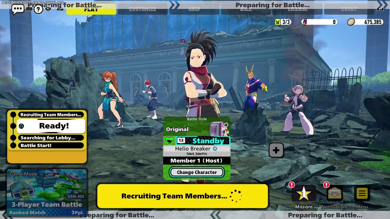Monday Ranked Grind- MHUR Momo Gameplay