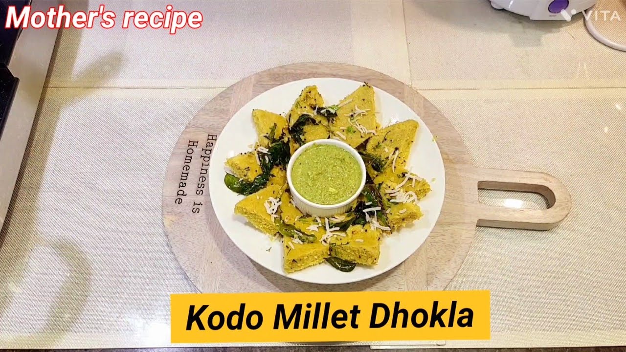 Millet Dhokla कोदो मिलेट ढोकला  #milletrecipe #powerpacked #healthyandtasty #superfood