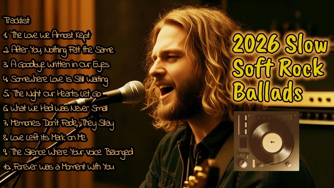 [Slow Rock Ballad 2026 Vol 21 🎧] | Ballad | Relaxing Rock | Soft Rock | Sad Rock | Piano | Enjoy