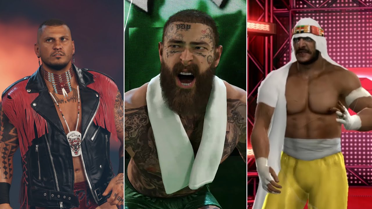 84 Superstars Playable ONE TIME In WWE 2K (WWE Games)