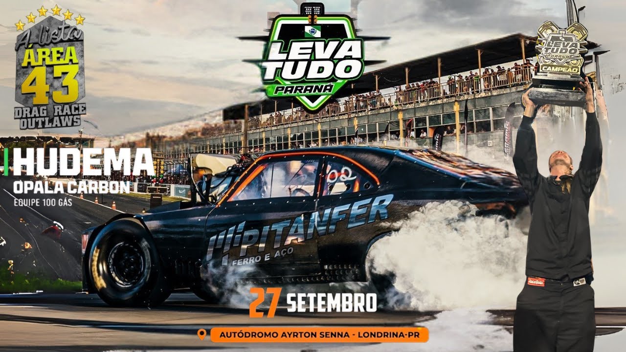 Josimar Hudema é Campeão da 1ª Edição do Leva Tudo Paraná - 27/09/2025 | Opala Carbon V8 Blower 4x4 