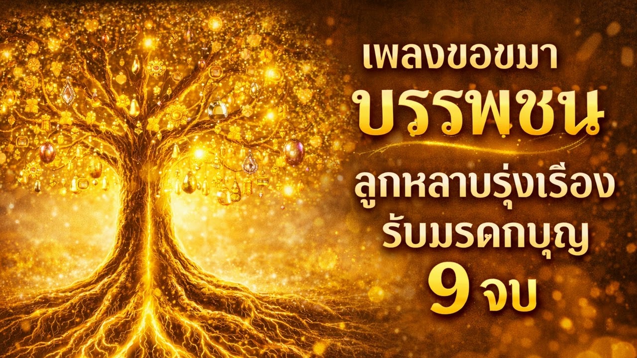 เพลงสวดขอขมาบรรพชน 9 จบ (Ancestral Chant) ปลดล็อคกรรมเก่า ชีวิตก้าวหน้า มรดกบุญ #เพลงสวดมนต์
