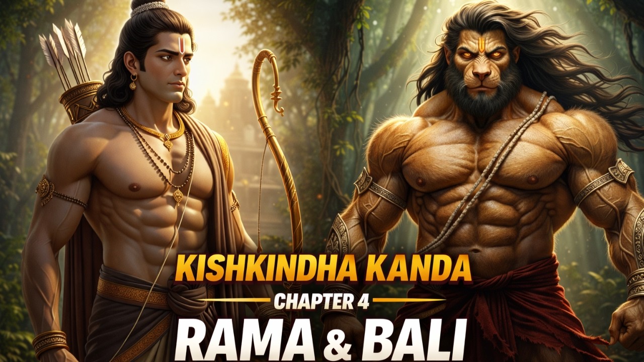 The Arrow That Changed Ramayana Forever | Kishkindha Kanda | AI Ramayana | Reimagined | Rama & Bali