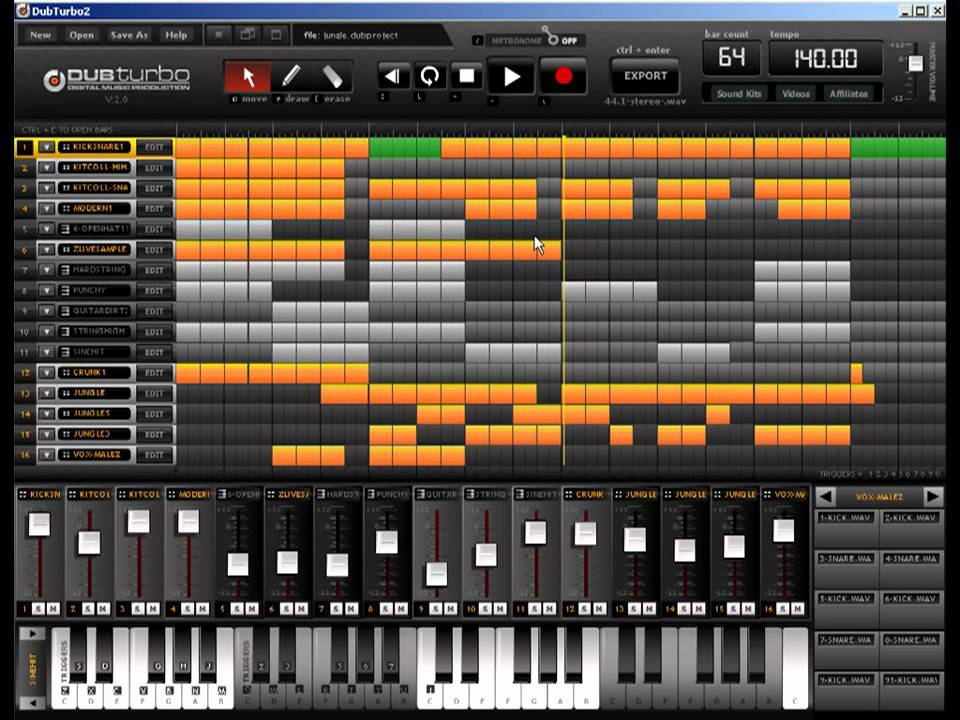 DubTurbo Online Beat Maker Software