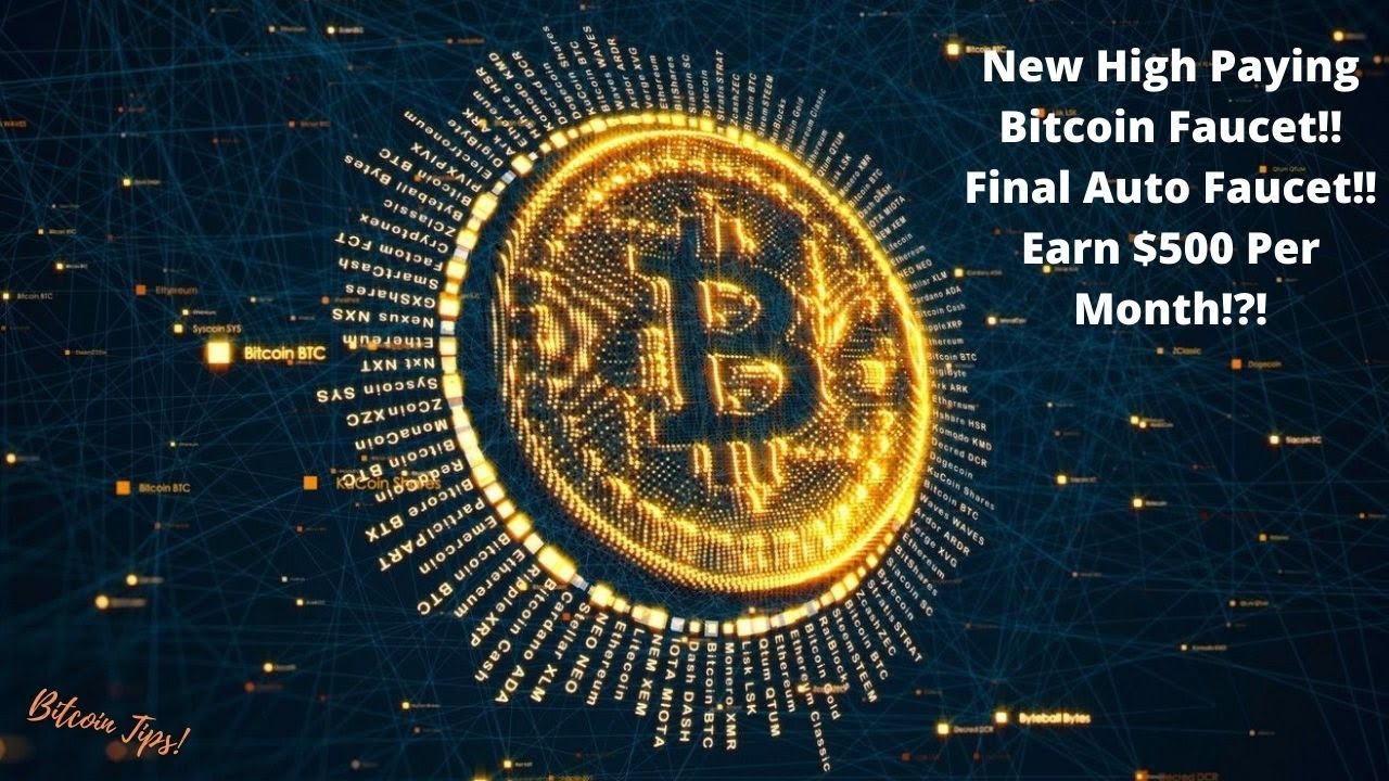 New High Paying Bitcoin Auto Faucet!! Earn $500 Per Month!?! Final Auto Faucet!! #bitcoin #faucet
