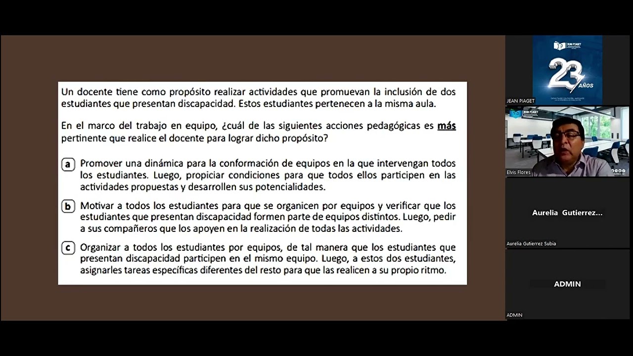 CONOCIMIENTOS PEDAGÓGICOS   SESIÓN 3